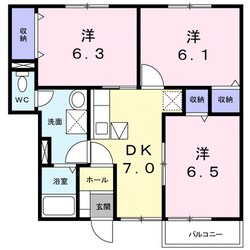 プロムナード　壱番館の物件間取画像